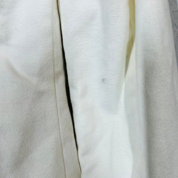 Bebe Y2K Blazer Winter White Black Trim Tuxedo Jacket - 00 - Picture 7 of 7